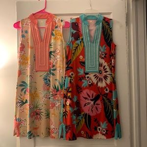 Two Spartina sundresses.